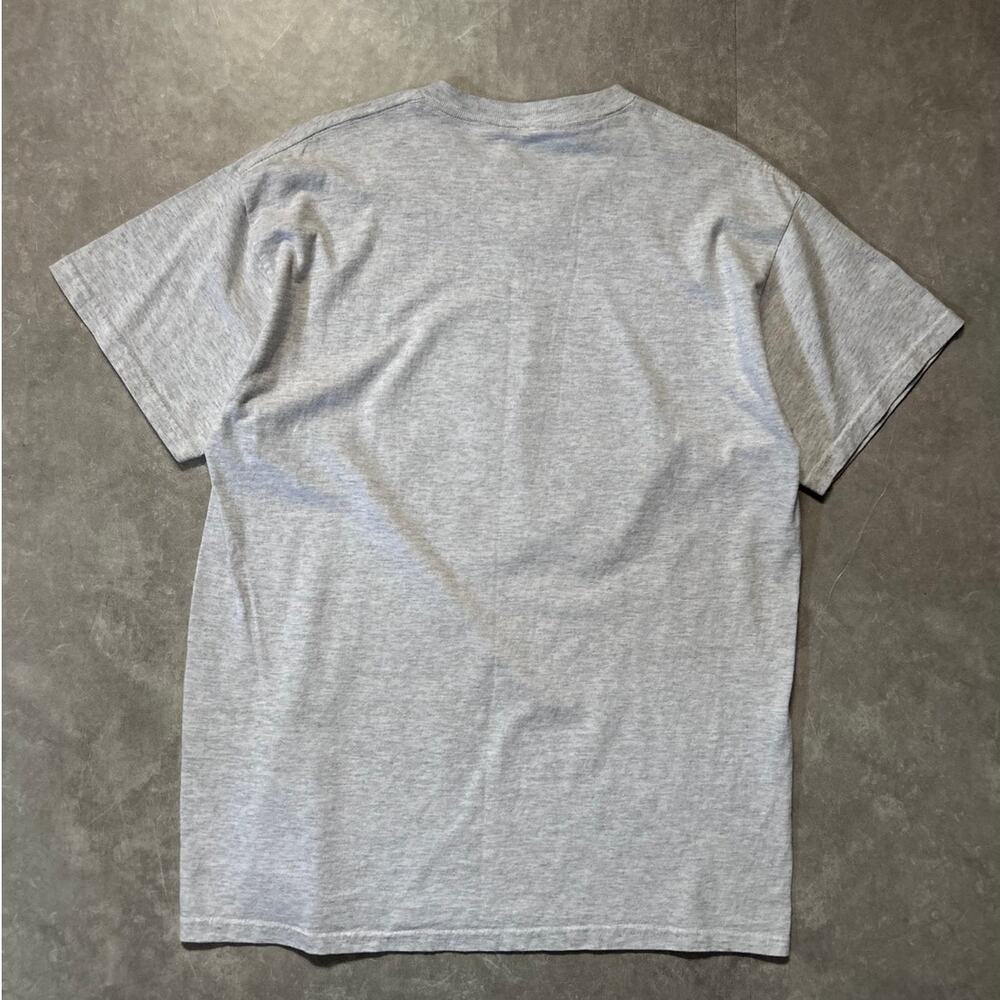 90s Vintage Harley Davidson Circle Logo Heather Gray T Shirt -XL - Picture 3 of 4